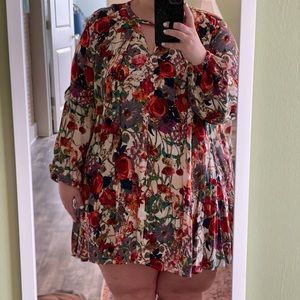 Floral dress/tunic